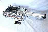 Forced Induction Aluminum Blower / Supercharger AFTER Chrome-Like Metal Polishing and Buffing Services / Resoration Services 