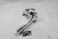 Aluminum Tractor Blower / Supercharger AFTER Chrome-Like Metal Polishing and Buffing Services / Restoration Services