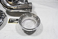 ATI Procharger F2 Series Blower / Supercharger Inlet Piece AFTER Chrome-Like Metal Polishing and Buffing Services / Restoration Services