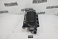 Aluminum Whipple Supercharger BEFORE Chrome-Like Metal Polishing and Buffing Services - Aluminum Polishing Services