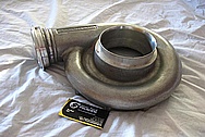 Ford Mustang Aluminum Blower / Supercharger BEFORE Chrome-Like Metal Polishing and Buffing Services / Restoration Services 