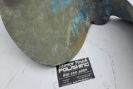 Brass Boat Prop BEFORE Chrome-Like Metal Polishing | Boat Prop Polishing | Brass Polishing Services