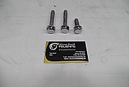 Steel Bolt Heads / Hardware Pieces AFTER Chrome-Like Metal Polishing and Buffing Services / Restoration Services