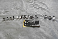 Steel Bolts / Hardware Pieces AFTER Chrome-Like Metal Polishing - Steel Polishing 