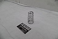 Steel Spring Hardware Piece AFTER Chrome-Like Metal Polishing - Aluminum Polishing Services