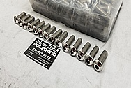 Fastenal Stainless Steel 1/2" x 2" Cap Screw AFTER Chrome-Like Metal Polishing and Buffing Services - Stainless Steel Polishing - Manufacturer Polishing Services - Bolt Polishing - Screw Polishing