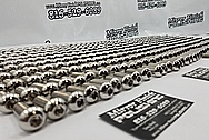 Fastenal Stainless Steel Bolts / Hardware AFTER Chrome-Like Metal Polishing and Buffing Services - Stainless Steel Polishing Services - Bolt Polishing