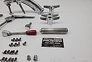 Power Machine Parts AFTER Chrome-Like Metal Polishing and Buffing Services / Restoration Services - Steel Polishing Service 