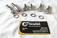 1950 Mercury Lead Sled Steel Hardware / Bolts AFTER Chrome-Like Metal Polishing and Buffing Services / Restoration Services