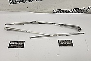 1966 Pontiac GTO Stainless Steel Windshield Wipers AFTER Chrome-Like Metal Polishing and Buffing Services / Restoration Services - Windshield Wiper Polishing - Stainless Steel Polishing