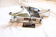 2005 and Up Chevrolet C6 Corvette V8 Aluminum Bracket AFTER Chrome-Like Metal Polishing and Buffing Services