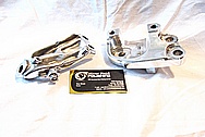 Aluminum Engine Bracket AFTER Chrome-Like Metal Polishing and Buffing Services