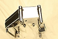 Ford Mustang Blower Bracket AFTER Chrome-Like Metal Polishing and Buffing Services