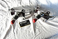 1950 Mercury Lead Sled Steel Brackets AFTER Chrome-Like Metal Polishing and Buffing Services / Restoration Services