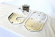 Battery Holder Aluminum Bracket AFTER Chrome-Like Metal Polishing and Buffing Services / Restoration Services