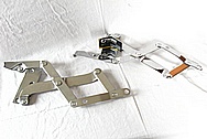 Steel Car Tailgate Brackets AFTER Chrome-Like Metal Polishing and Buffing Services / Restoration Services