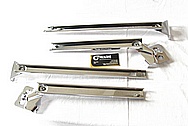 Steel Car Tailgate Brackets AFTER Chrome-Like Metal Polishing and Buffing Services / Restoration Services