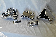 Aluminum Brackets AFTER Chrome-Like Metal Polishing and Buffing Services / Restoration Services