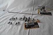 Aluminum Bracket Pieces AFTER Chrome-Like Metal Polishing and Buffing Services / Restoration Services