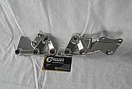 Aluminum Motorcycle Brackets AFTER Chrome-Like Metal Polishing and Buffing Services / Restoration Service