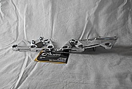 Aluminum Motorcycle Brackets AFTER Chrome-Like Metal Polishing and Buffing Services / Restoration Service