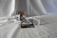 Aluminum Engine Bracket Piece AFTER Chrome-Like Metal Polishing and Buffing Services / Restoration Service