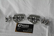 Aluminum Motorcycle Brackets AFTER Chrome-Like Metal Polishing and Buffing Services / Restoration Service