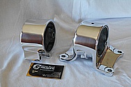 Aluminum Engine Mount Brackets AFTER Chrome-Like Metal Polishing and Buffing Services / Restoration Service