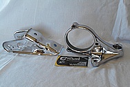 Aluminum Engine Brackets AFTER Chrome-Like Metal Polishing and Buffing Services / Restoration Service