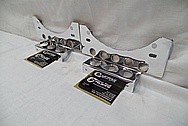 Aluminum Steel Brackets AFTER Chrome-Like Metal Polishing and Buffing Services / Restoration Service