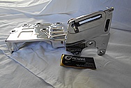 Aluminum Bracket AFTER Chrome-Like Metal Polishing and Buffing Services / Restoration Service