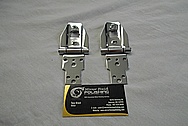 Stainless Steel Bracket AFTER Chrome-Like Metal Polishing and Buffing Services / Restoration Servicev
