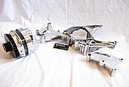 1994 Chevy ZR-1 Corvette Brackets AFTER Chrome-Like Metal Polishing and Buffing Services plus Metal Coating Services