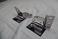 Stainless Steel Tank Brackets AFTER Chrome-Like Metal Polishing and Buffing Services / Restoration Services