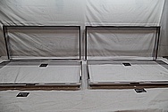 Stainless Steel Window Sill Brackets / Frames AFTER Chrome-Like Metal Polishing and Buffing Services / Restoration Services