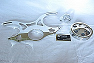 1967 Chevy Camaro Aluminum Bracket Part AFTER Chrome-Like Metal Polishing and Buffing Services