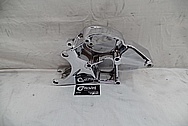 2007 Chevrolet Corvette Aluminum Alternator / Power Steering Mount Bracket AFTER Chrome-Like Metal Polishing - Aluminum Polishing