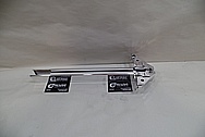 Annodized Aluminum Crossbow AFTER Chrome-Like Metal Polishing - Aluminum Polishing Service