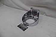 Aluminum Alternator Bracket AFTER Chrome-Like Metal Polishing and Buffing Services - Aluminum Polishing Services