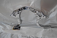 Aluminum Engine Bracket AFTER Chrome-Like Metal Polishing and Buffing Services - Aluminum Polishing Services 