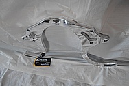 Aluminum Engine Bracket AFTER Chrome-Like Metal Polishing and Buffing Services - Aluminum Polishing Services 