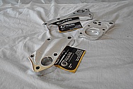 Aluminum Engine Brackets AFTER Chrome-Like Metal Polishing and Buffing Services - Aluminum Polishing Services