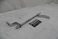 Steel Transmission Brackets AFTER Chrome-Like Metal Polishing - Steel Polishing