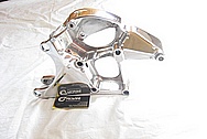 Chevrolet C5 Corvette V8 Aluminum Alternator Bracket AFTER Chrome-Like Metal Polishing and Buffing Services