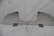 Stainless Steel Custom Truck Mudflap Brackets AFTER Chrome-Like Metal Polishing and Buffing Services - Stainless Steel Polishing