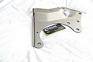 Ford Mustang Aluminum Supercharger Bracket AFTER Chrome-Like Metal Polishing and Buffing Services
