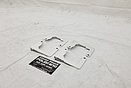 Aluminum Bracket Pieces AFTER Chrome-Like Metal Polishing and Buffing Services - Aluminum Polishing Services