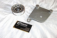 Aluminum Engine Bracket BEFORE Chrome-Like Metal Polishing and Buffing Services / Restoration Services