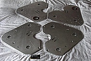 Aluminum Bracket BEFORE Chrome-Like Metal Polishing and Buffing Services / Restoration Services