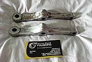 1950 Mercury Lead Sled Steel Brackets BEFORE Chrome-Like Metal Polishing and Buffing Services / Restoration Services